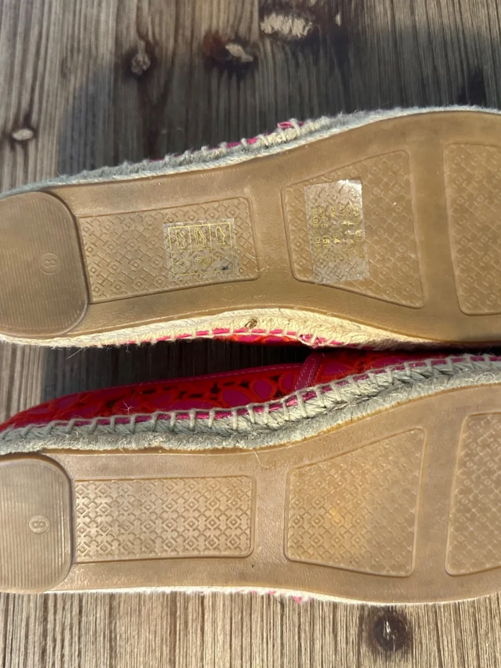 Like New - Tory Burch Espadrille, size 8